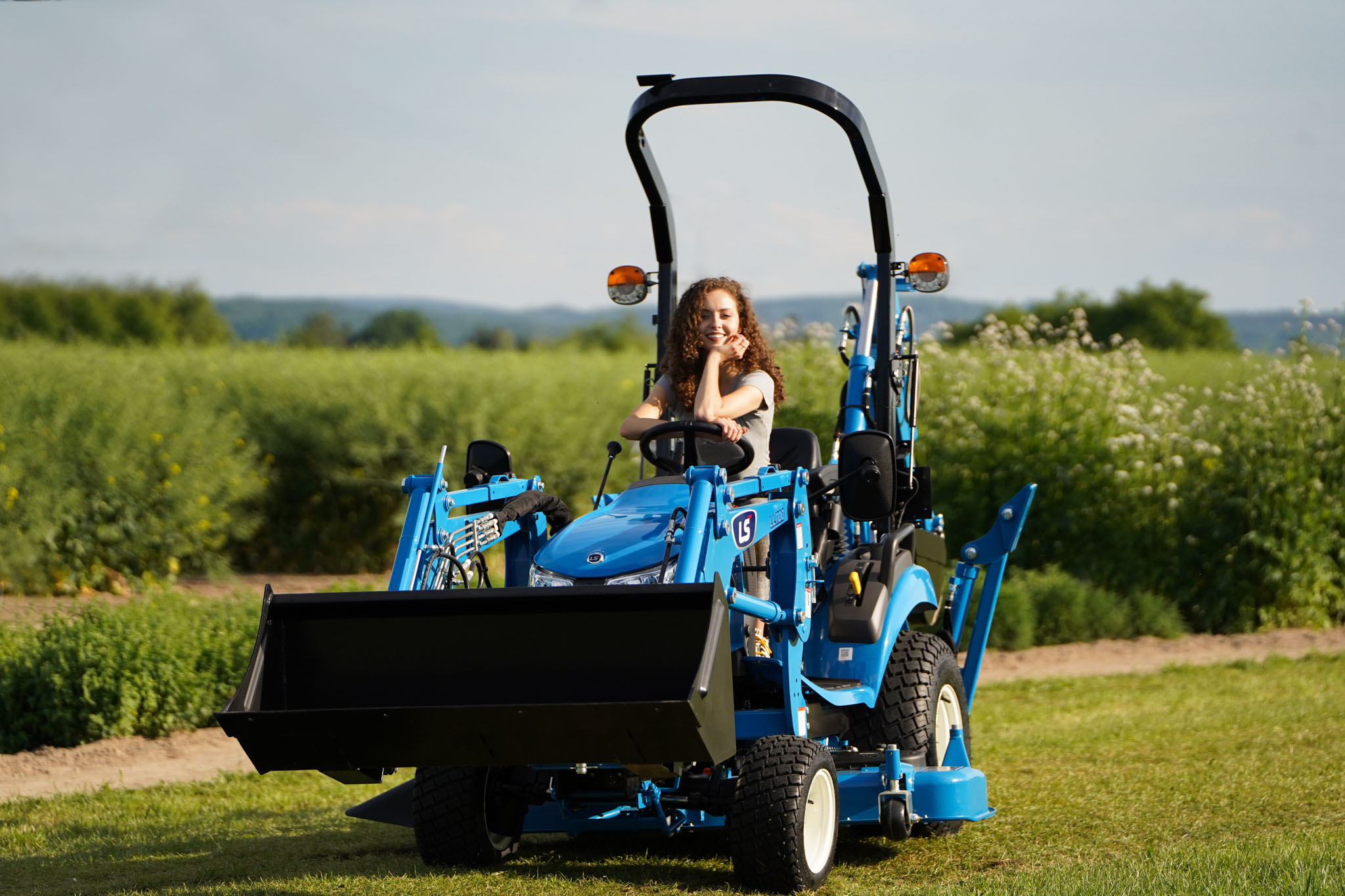 Traktor LS w wersji mini – wykorzystaj go nie tylko w ogrodzie!
